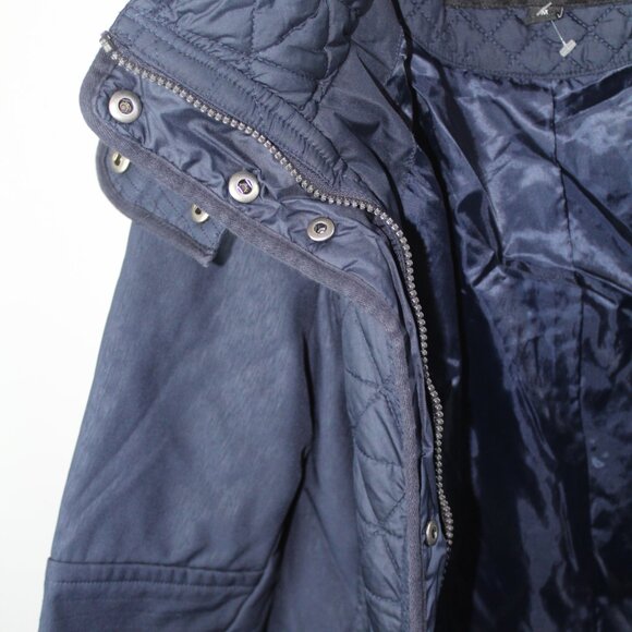 Women's Blue Puffer Jacket Marc Jacobs Size Medium - Picture 12 of 16